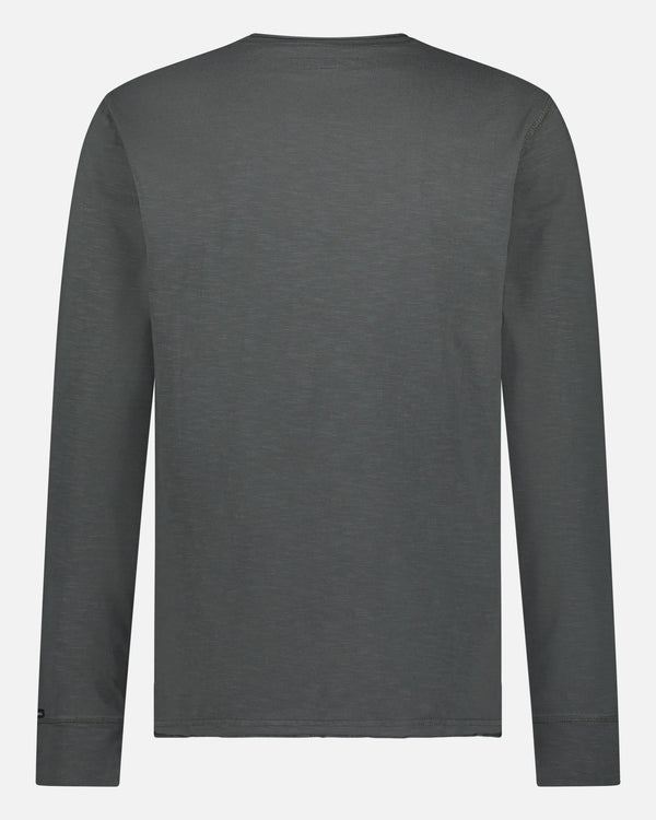 Frontage | Ash Grey Casual Long Sleeve Shirt