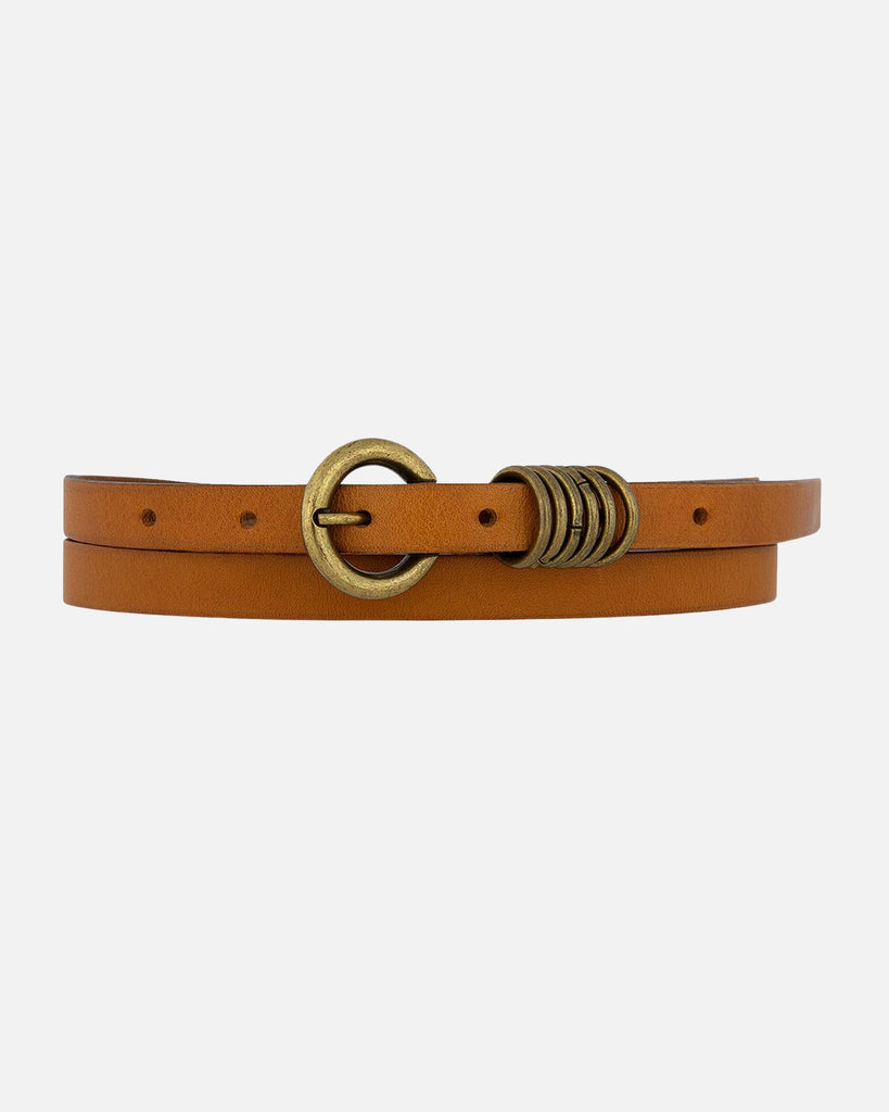 Alie │ Skinny Leather Belt