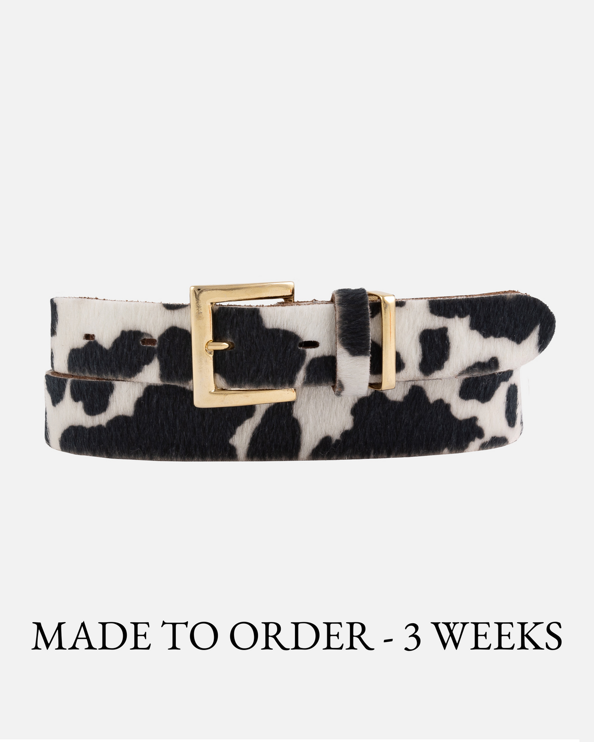 Cow Hair Black