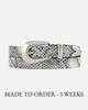 032 Light Grey Snake
