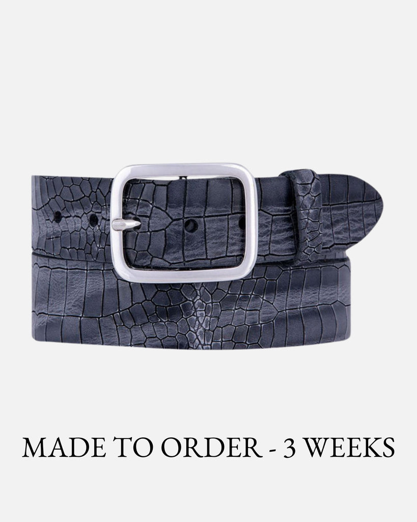 PREORDER Ilse | Luxe Leather Belt with Embossing