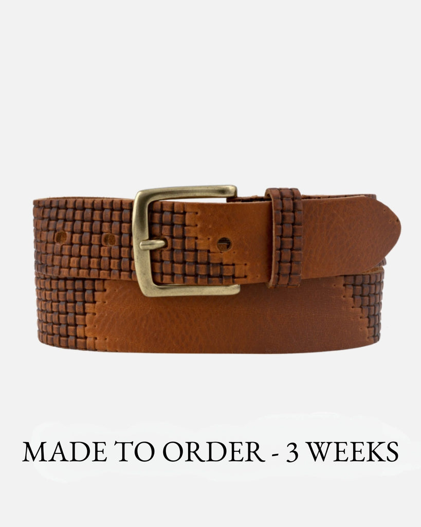 PREORDER Alen | Unisex Faded Leather Belt
