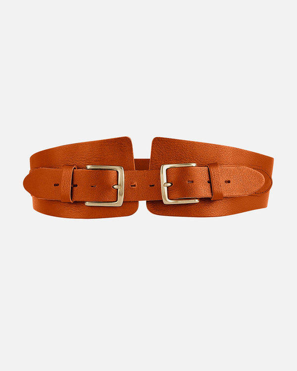 PREORDER Liv | Wide Waist Belt with Double Buckles