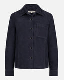 Navy Suede
