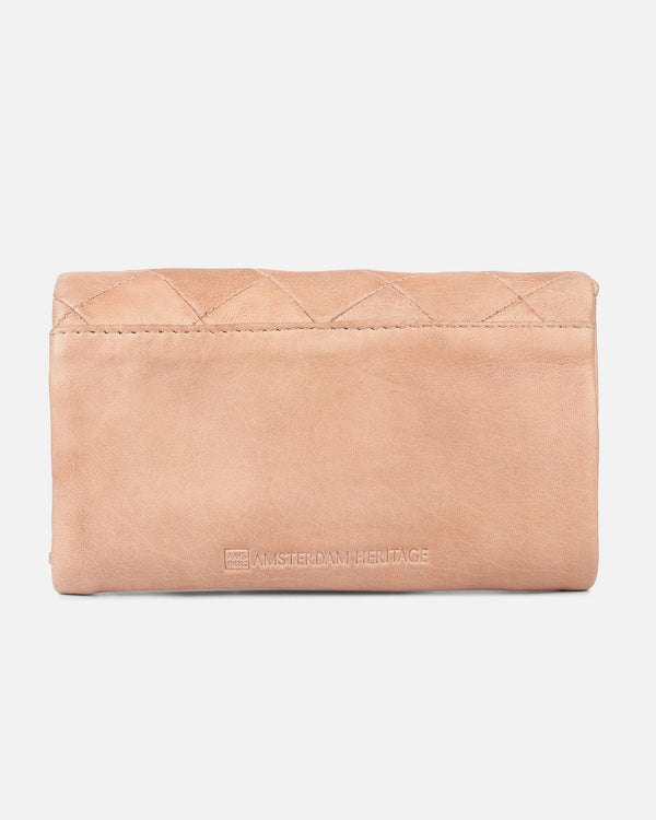 6040 Muren | Diamond Patterned Leather Wallet